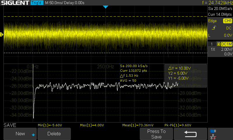 Second stage 8Hz corner